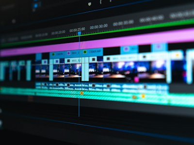 Edição de vídeo nos bastidores